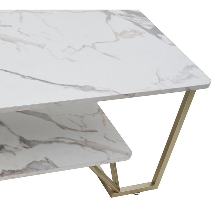 Mayuri Iron Coffee Table For Living Room