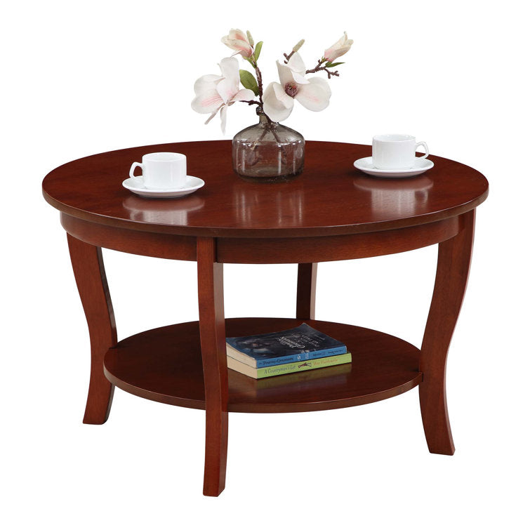 Devika Sheesham Wood Coffee Table For Living Room