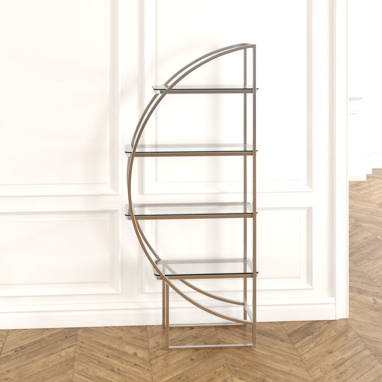 Akshara Stainless Steel With Pvd Coated Bookshelves