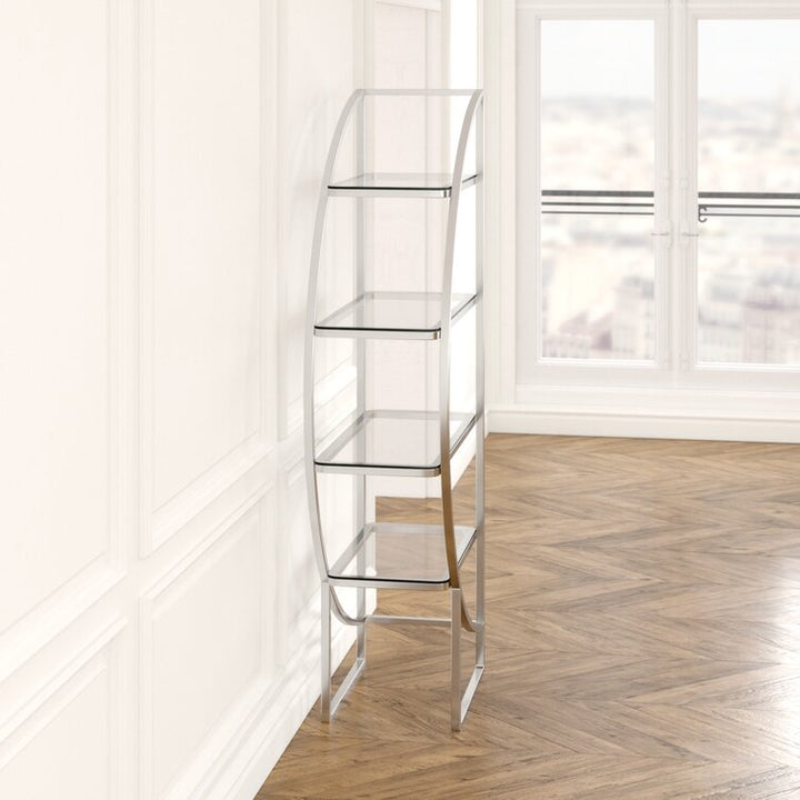 Akshara Stainless Steel With Pvd Coated Bookshelves