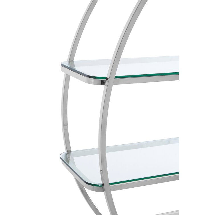 Akshara Stainless Steel With Pvd Coated Bookshelves