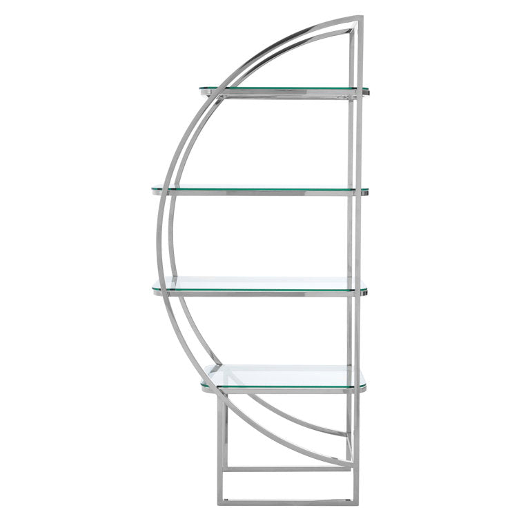 Akshara Stainless Steel With Pvd Coated Bookshelves