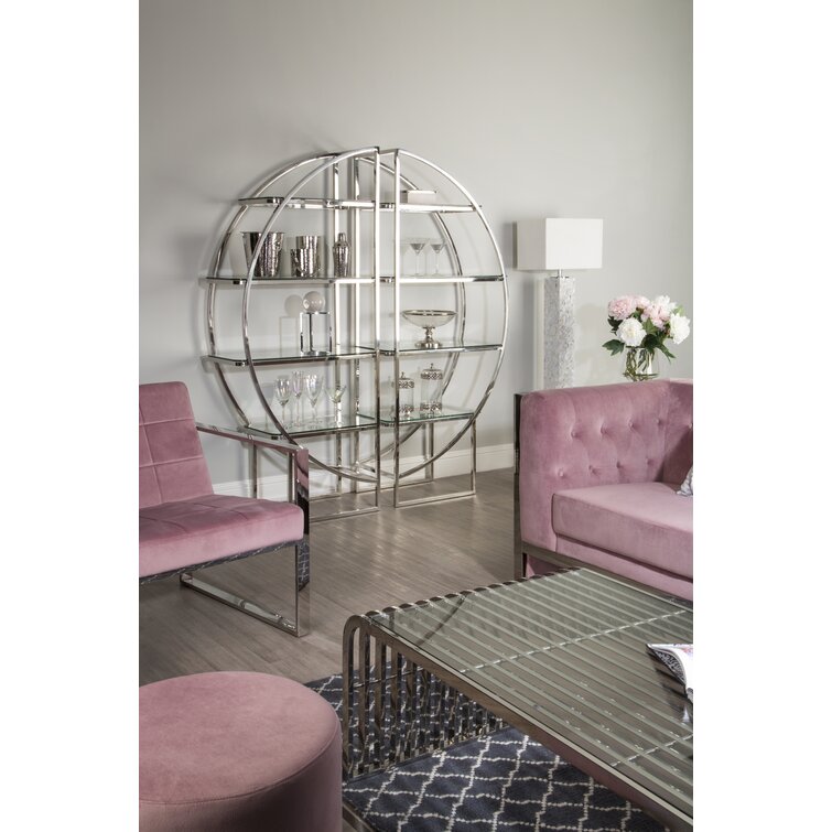 Akshara Stainless Steel With Pvd Coated Bookshelves