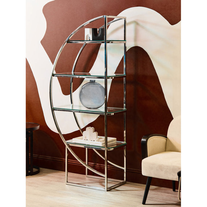 Akshara Stainless Steel With Pvd Coated Bookshelves