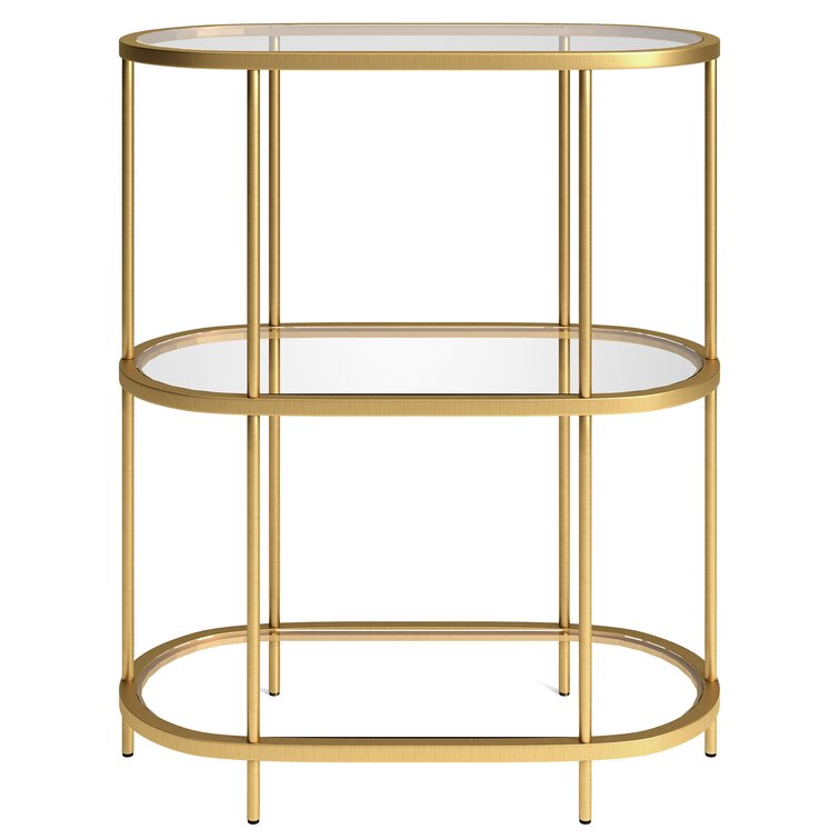 Alka Metal With Glass Top Bookshelves