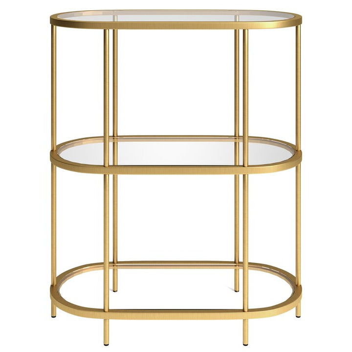 Alka Metal With Glass Top Bookshelves