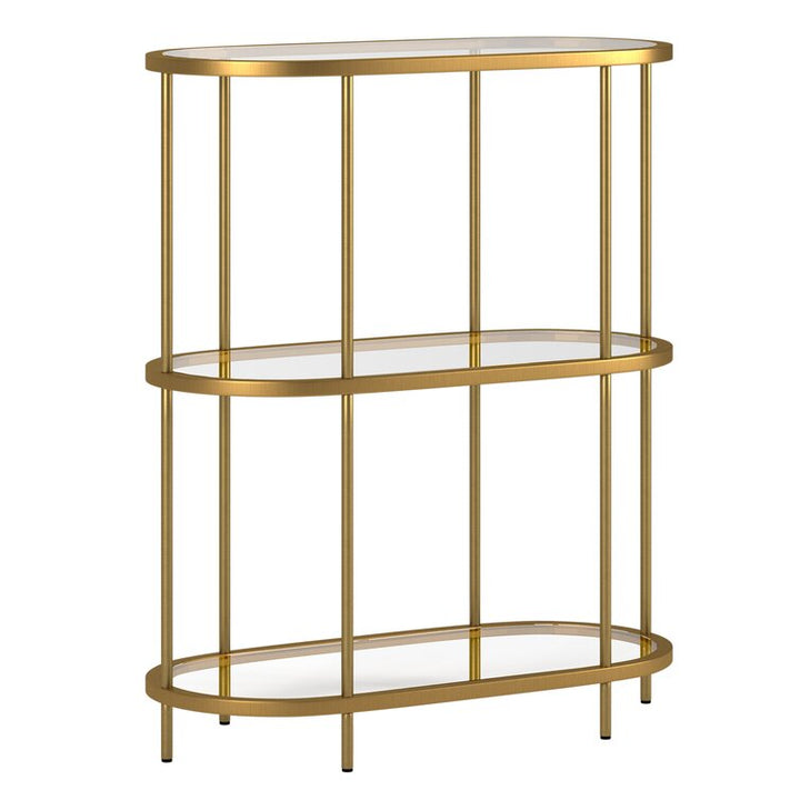 Alka Metal With Glass Top Bookshelves