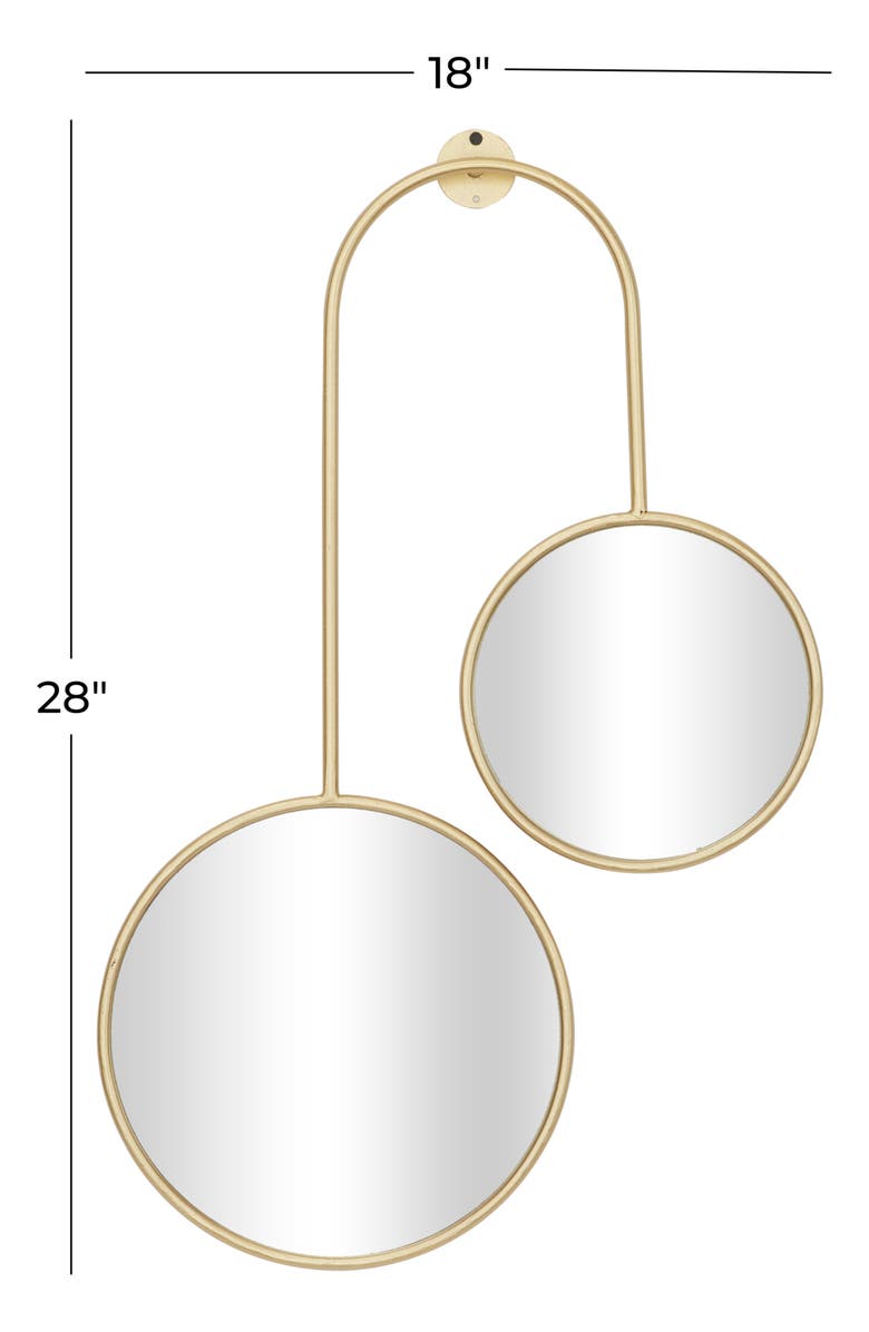 Anjali Circle Drop Wall Mirror