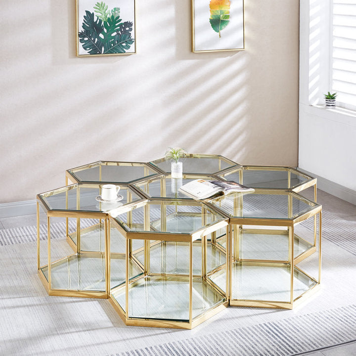 Sujata Iron Coffee Table For Living Room