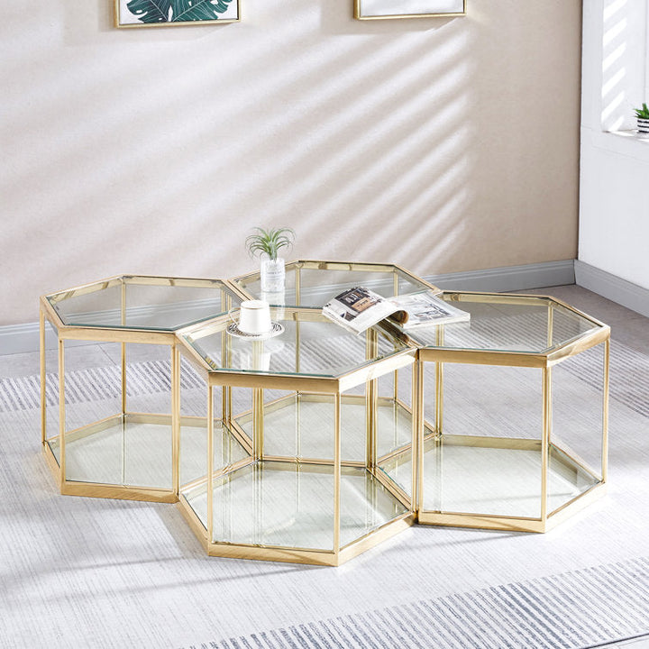 Sujata Iron Coffee Table For Living Room