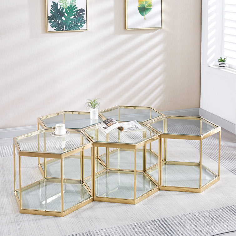 Sujata Iron Coffee Table For Living Room