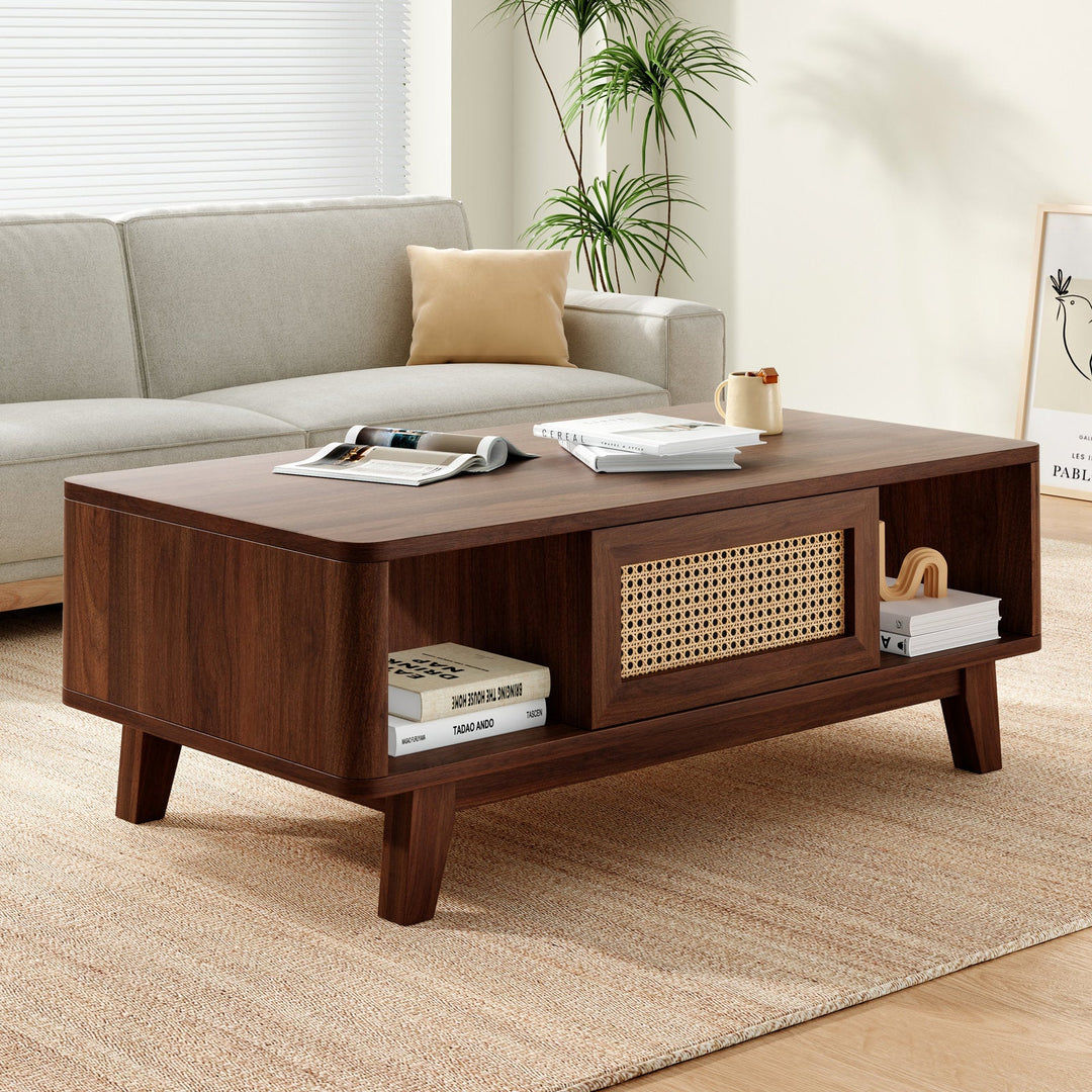 Anisha Sheesham Wood Coffee Table For Living Room
