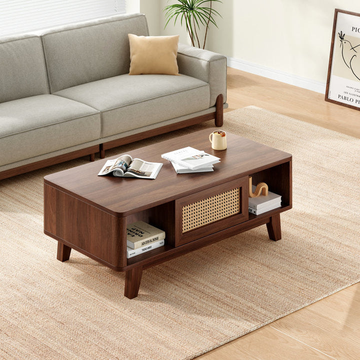 Anisha Sheesham Wood Coffee Table For Living Room