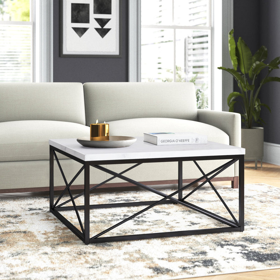 Chhavi Metal Coffee Table For Living Room