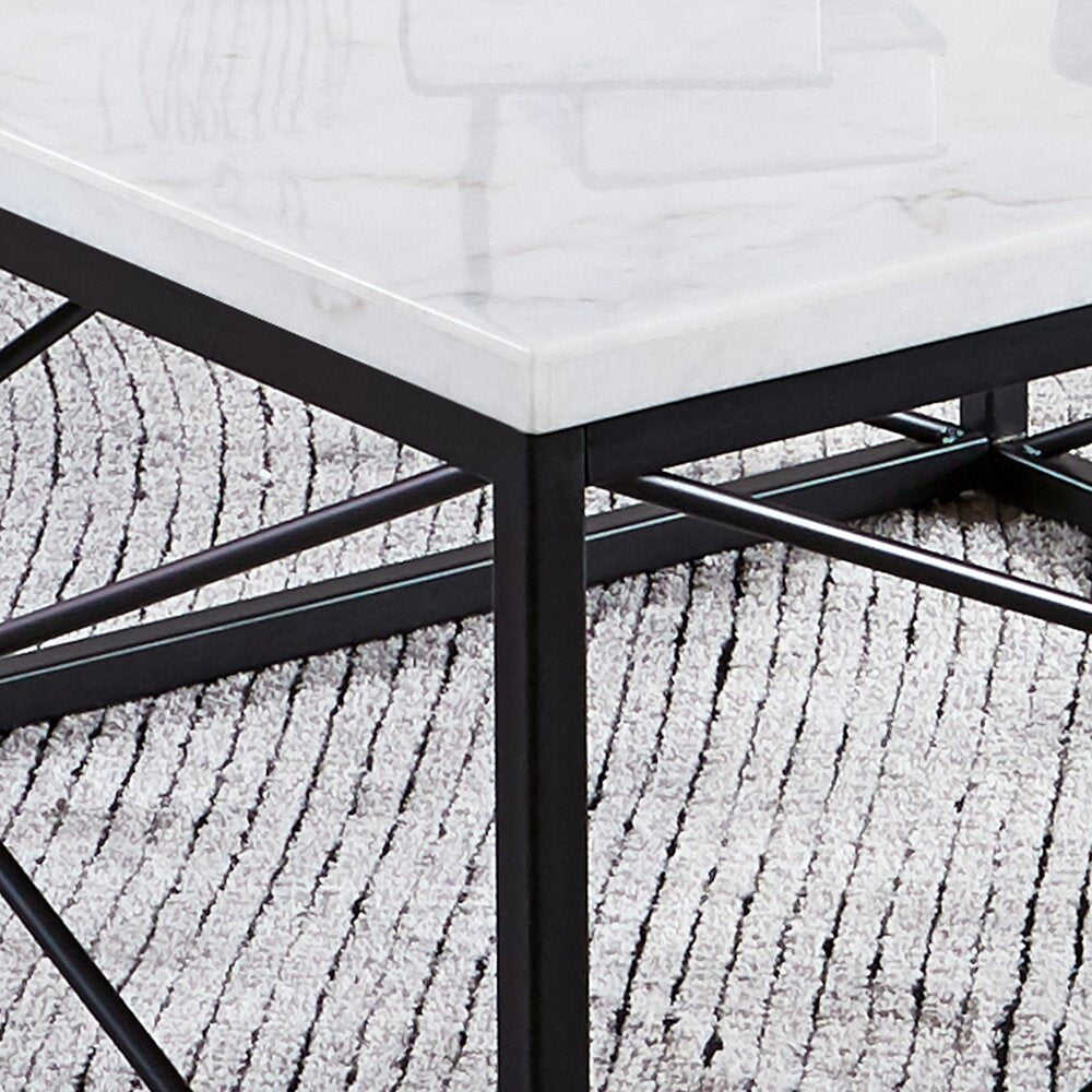 Chhavi Metal Coffee Table For Living Room