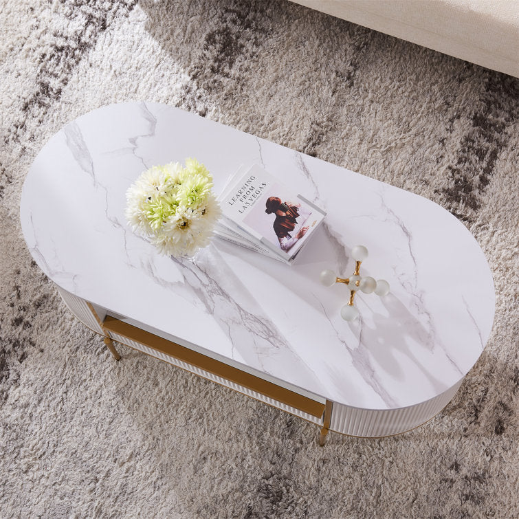 Esha Metal Coffee Table For Living Room