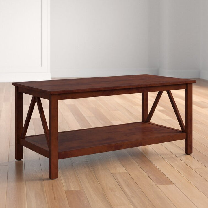 Harini Sheesham Wood Coffee Table For Living Room