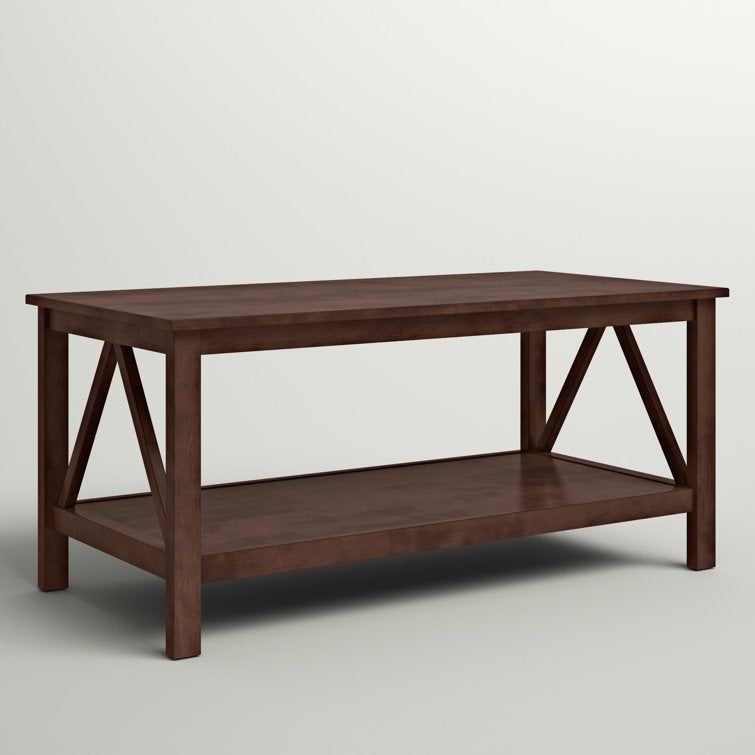 Harini Sheesham Wood Coffee Table For Living Room