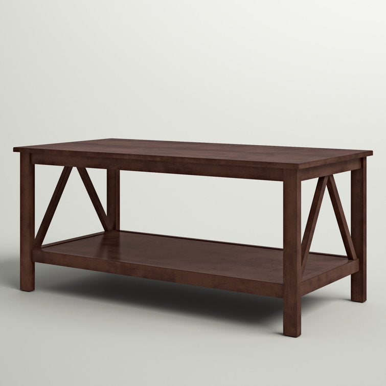 Harini Sheesham Wood Coffee Table For Living Room