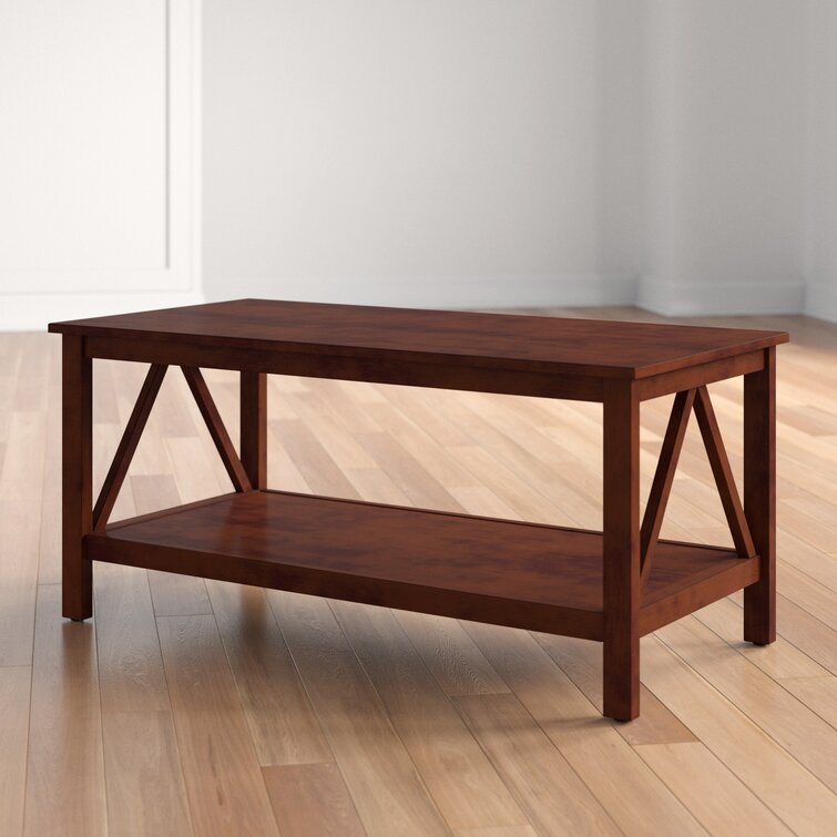 Harini Sheesham Wood Coffee Table For Living Room
