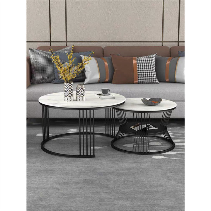Kalpana Metal Coffee Table For Living Room