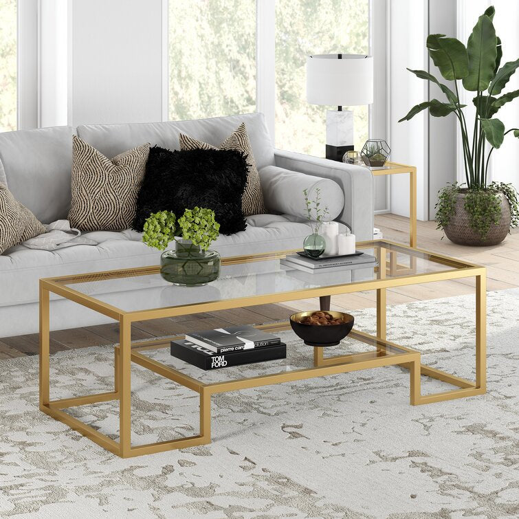 Karuna Metal Coffee Table For Living Room