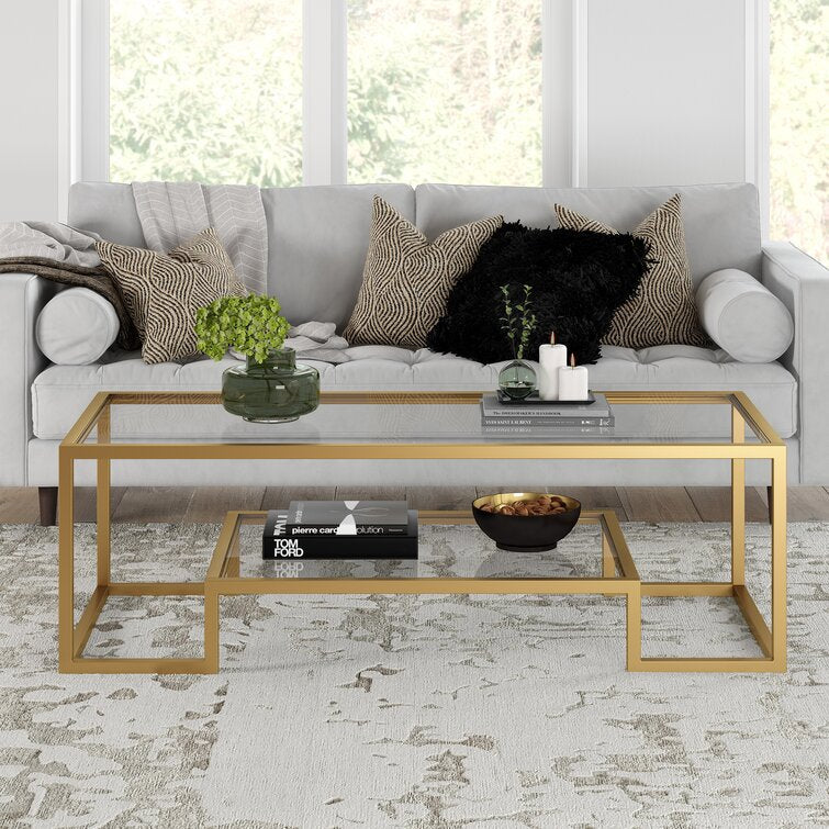 Karuna Metal Coffee Table For Living Room