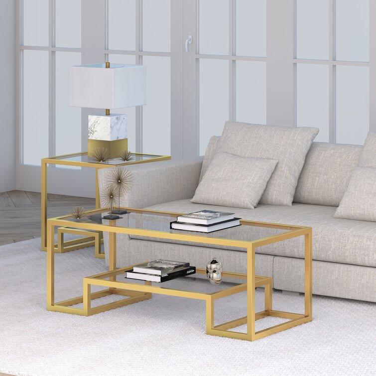 Karuna Metal Coffee Table For Living Room