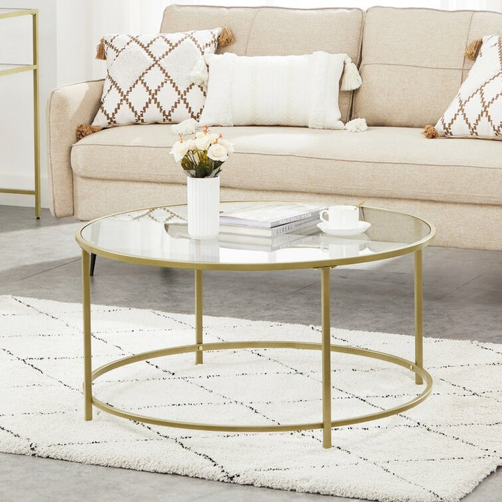 Maithili Metal Coffee Table For Living Room