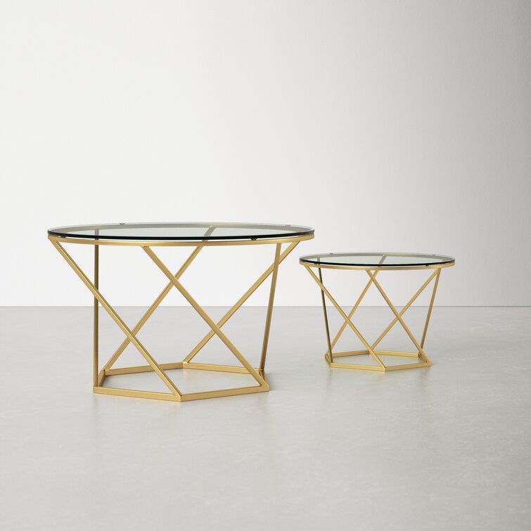 Namita Metal Coffee Table For Living Room