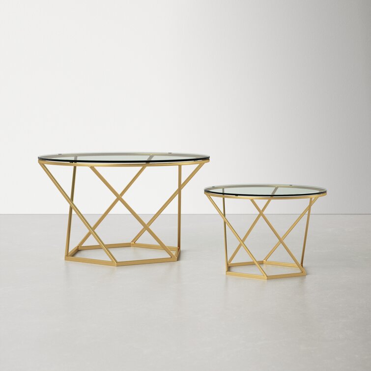 Namita Metal Coffee Table For Living Room