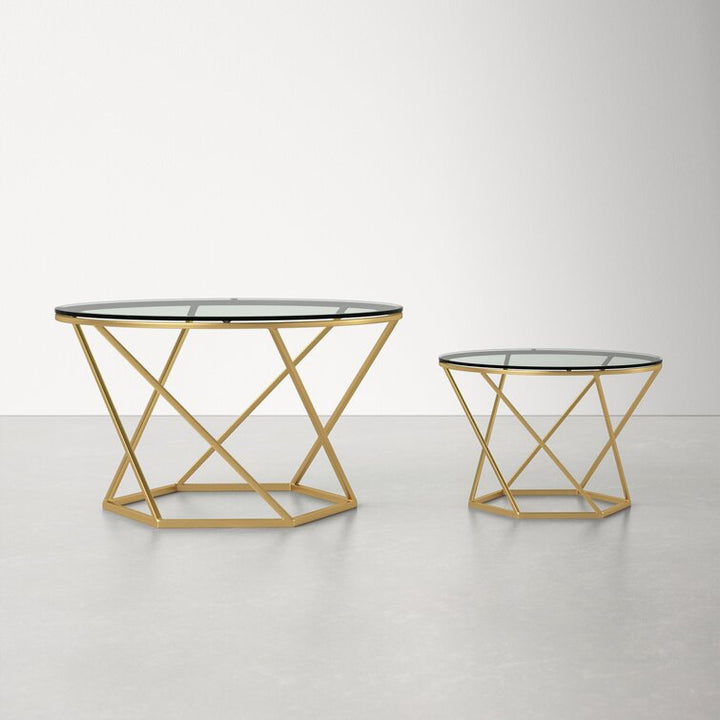 Namita Metal Coffee Table For Living Room