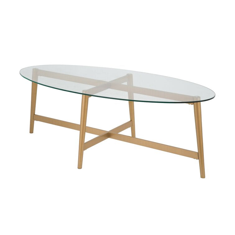 Nisha Metal Coffee Table For Living Room