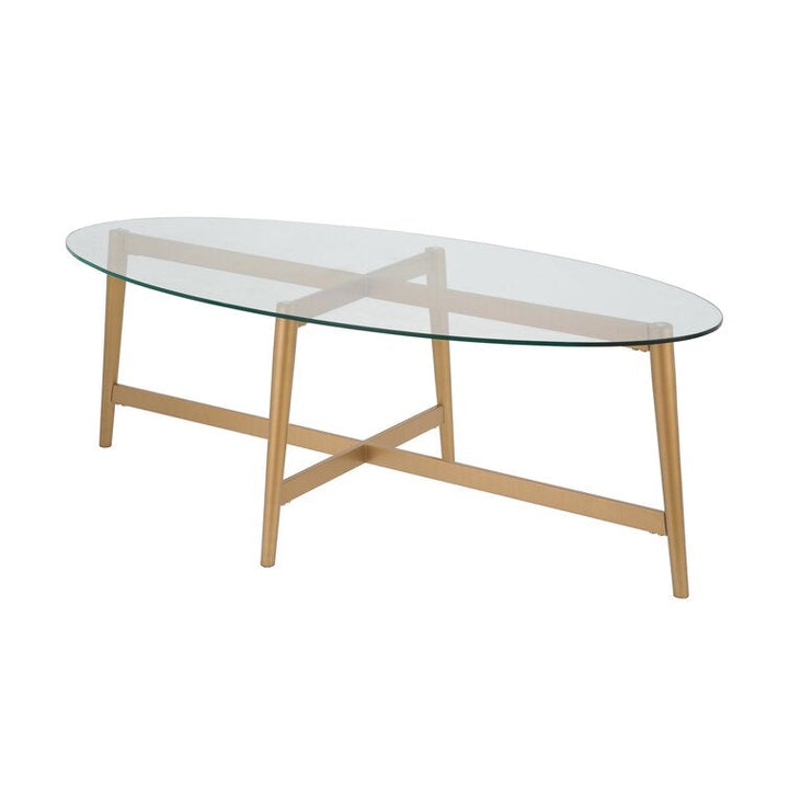 Nisha Metal Coffee Table For Living Room