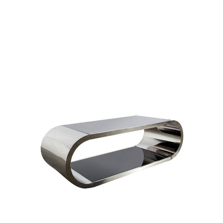 Padmaja Stainless Steel With Pvd Coated Coffee Table For Living Room
