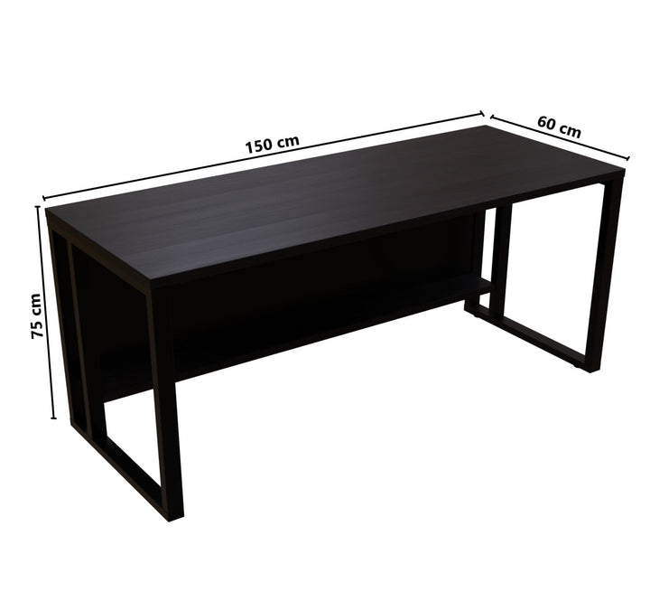 Cosmo Computer Table With Open Storage (Size: 150CMx60CMx75CM) | Computer Table | Study Table for Home