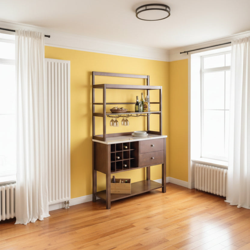 Ruslan Chic High Bar Cabinet & Counter
