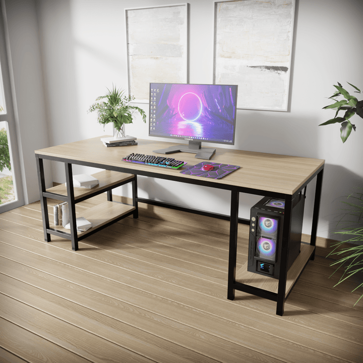 Jackson computer Table With Open Storage | Computer Table | Study Table for Home