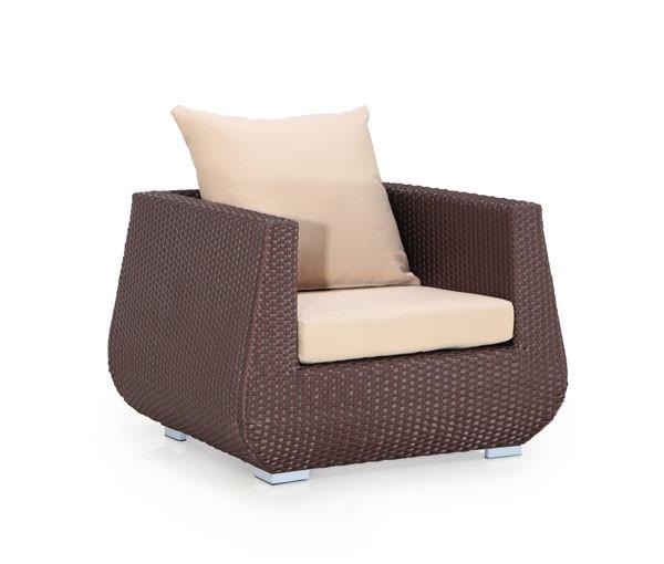 Gabriella Outdoor Sofa Set 2 Seater , 2 Single seater , 2 Side table and 1 Center Table (Brown)