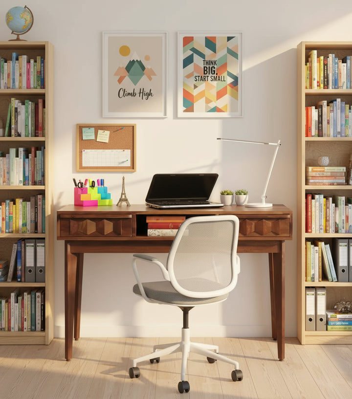 Sara Solid Wood Study Table for Students