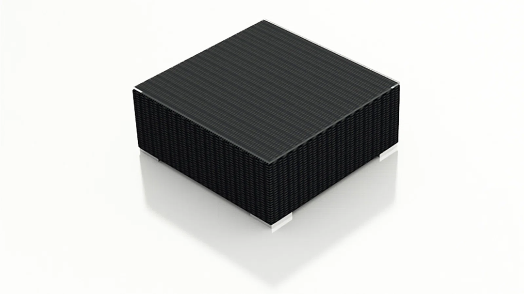 Arena Outdoor Sofa Set 7 Seater, Single seater and 1 Center Table With 1 Side Table Set (Black)