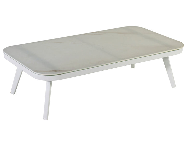 Mazzanti Outdoor Sofa Set 2 Seater , 2 Single seater and 1 Center Table (White + Brown) Braided & Rope