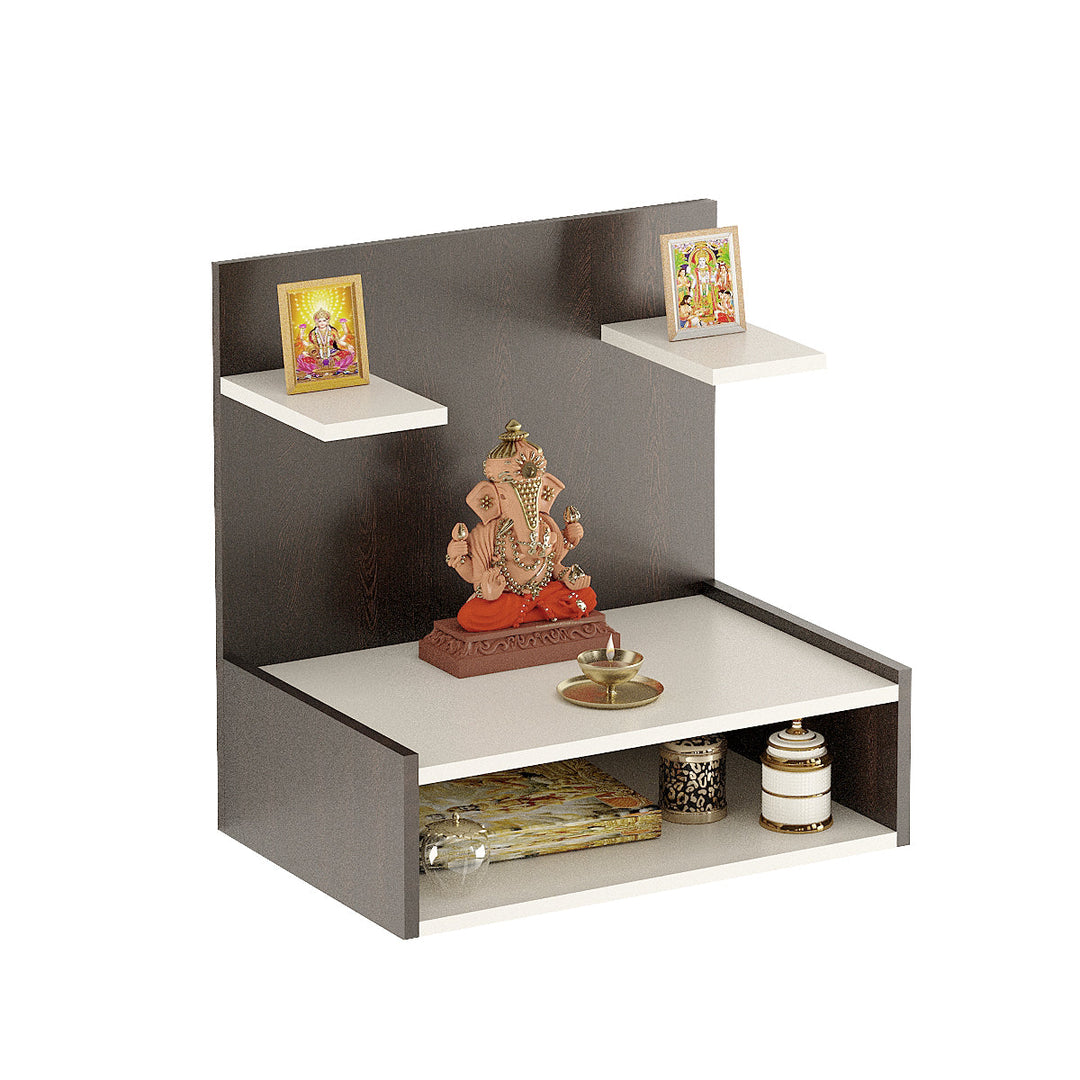 Ishita Wall Mounted Home Temple | Puja Shelves for Home