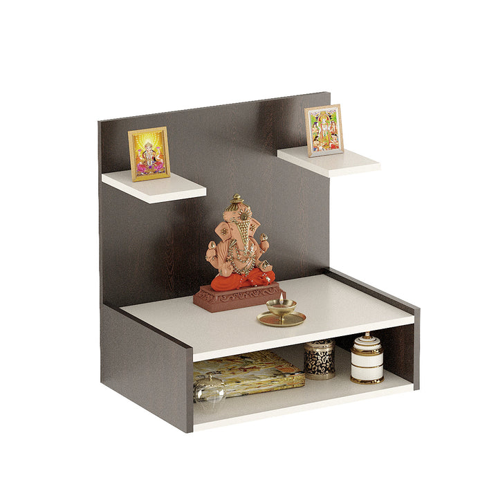 Ishita Wall Mounted Home Temple | Puja Shelves for Home