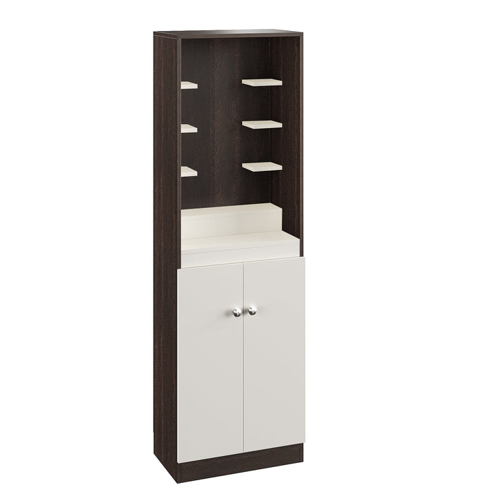 Mira Engineered Wood Floor Standing Home Temple for Living Room