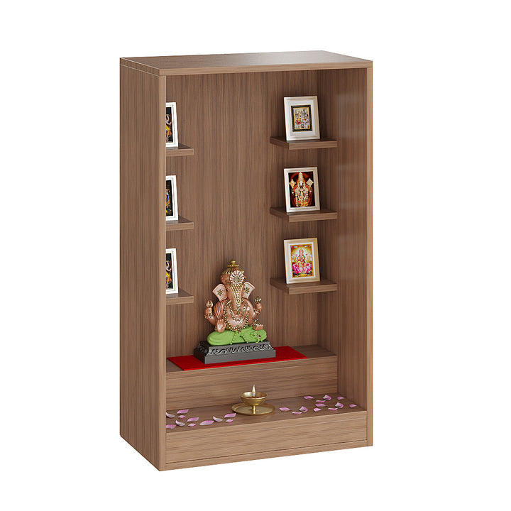 Anika Wall Mounted Home Temple for Living Room