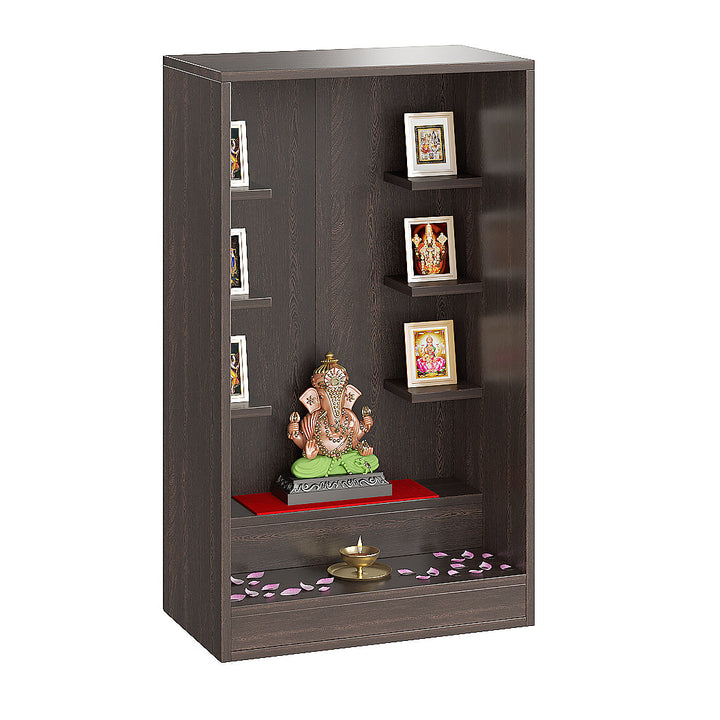 Kavya Wall Mounted Home Temple for Living Room