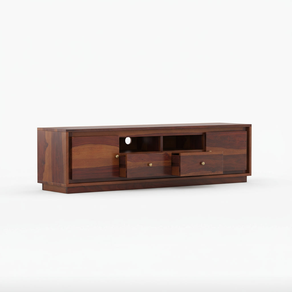 Teresa Sheesham Wood Tv Unit