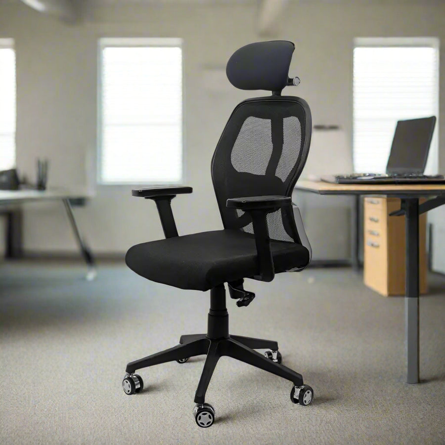 Titan Throne Matrix High Back Mesh Ergonomic Office Chair with Nylon Base