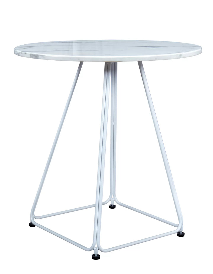 Anchor Outdoor Patio Seating Set 4 Chairs and 1 Table Set (Silver) Braided & Rope